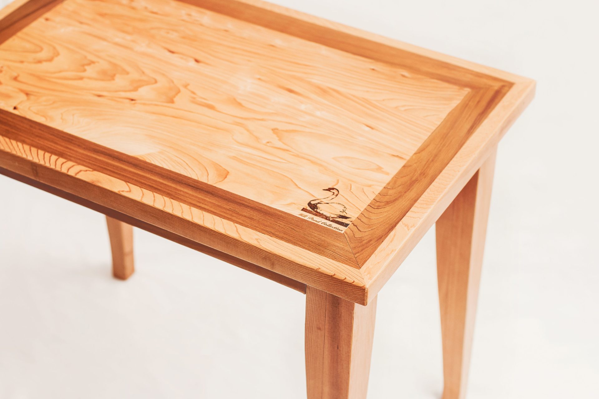 mpc wooden table right angle down